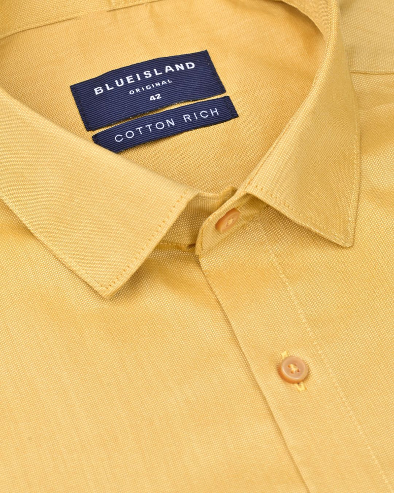 Solar Yellow Solid - Full-Cotton Rich