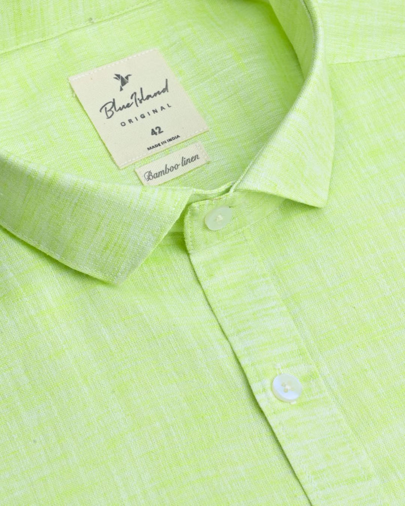 Lime Green -Full-Bamboo Linen