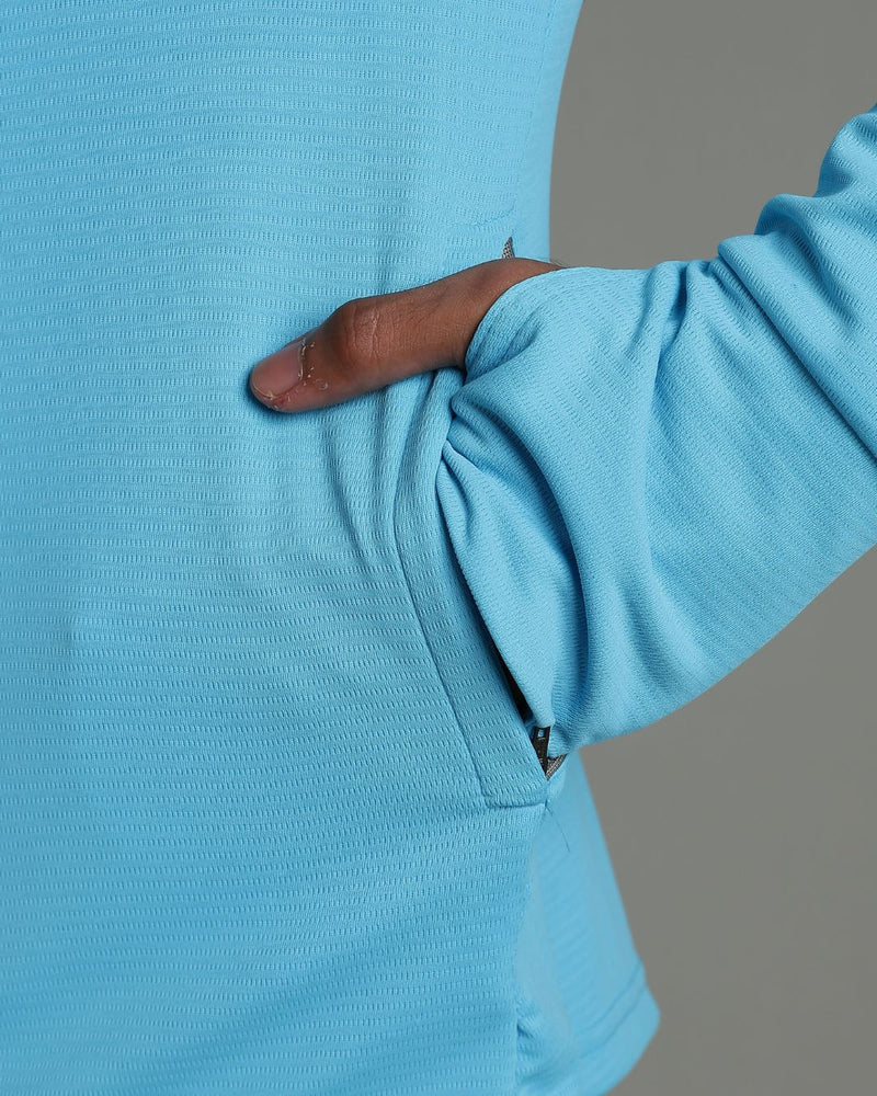 Aqua Blue - Sunblock Jacket