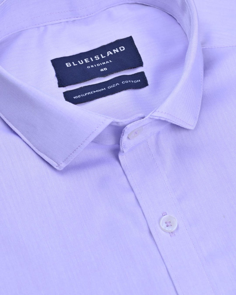 Soft Lavender Solid - Full-Giza Cotton