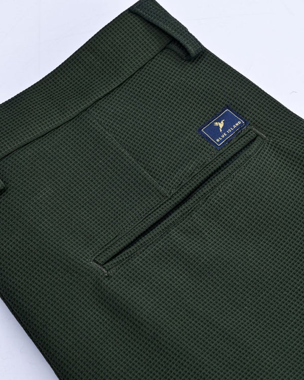 Jungle Green Mini Checks - Power Stretch All Mode Pant