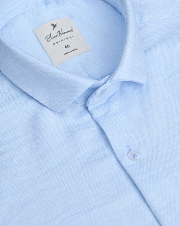 Icy Blue - Half Sleeve - Airlite Shirt