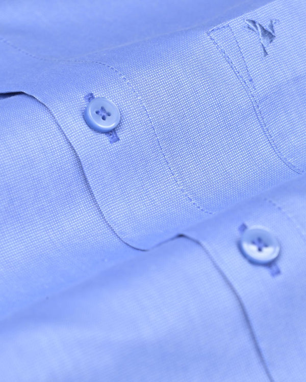 Marine Blue Solid - Full-Cotton Rich