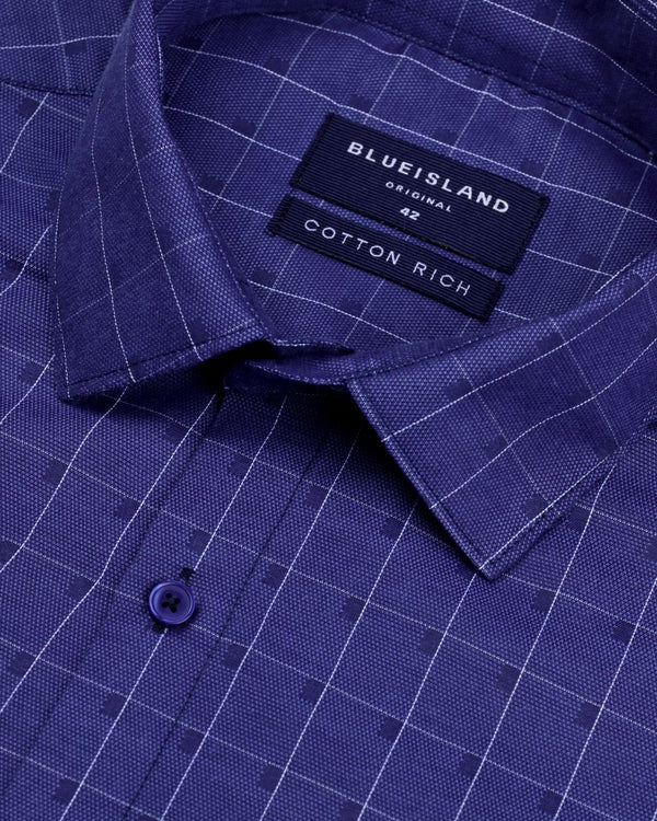 Classic Navy Square - Full-Cotton Rich