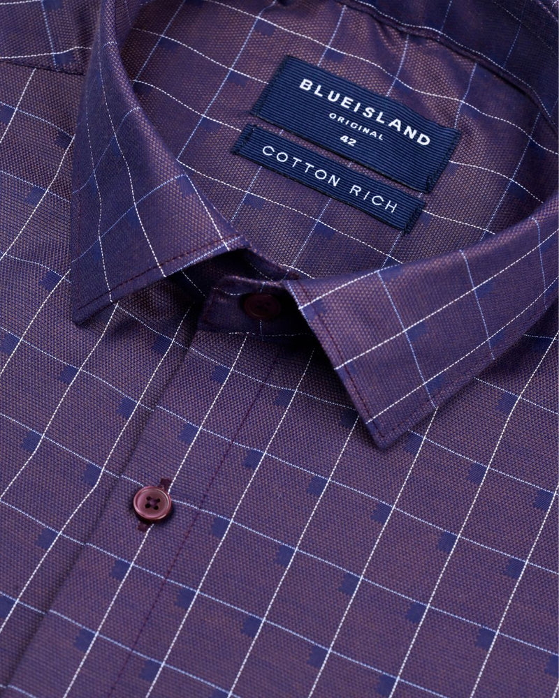Classic Brown Square - Full-Cotton Rich