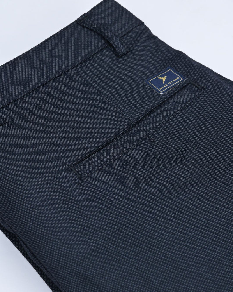 Metal Black Printed - 2 way stretch - COTTON PANT