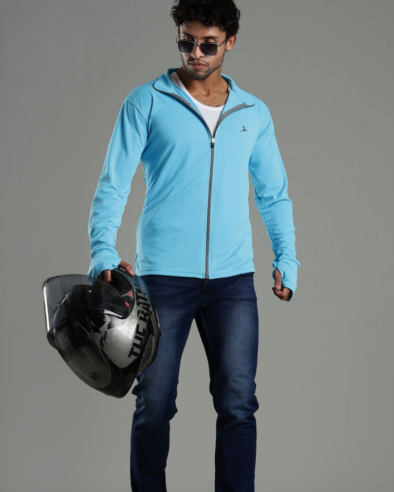 Aqua Blue - Sunblock Jacket