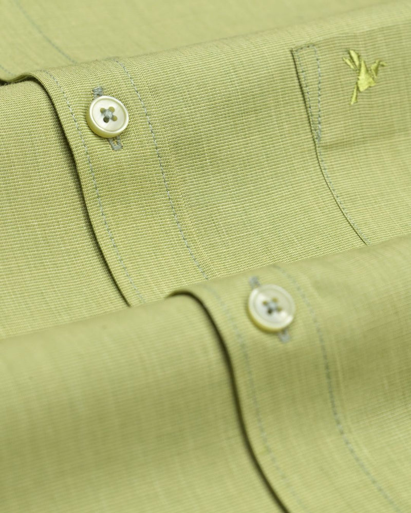 Lime Green Solid - Full-Giza Cotton