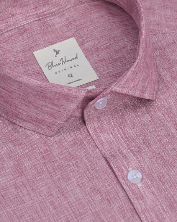 Dark Pink -Full-Bamboo Linen