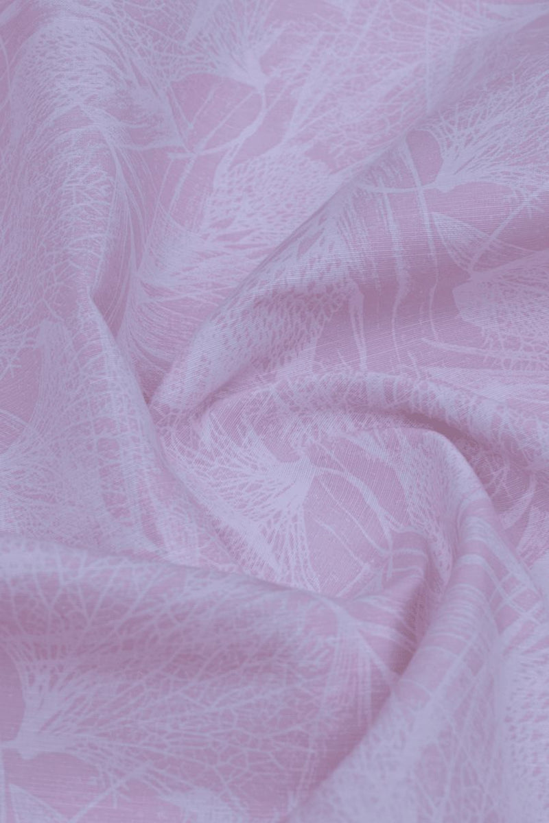Mild Pink & White Print -Full-Stain Proof