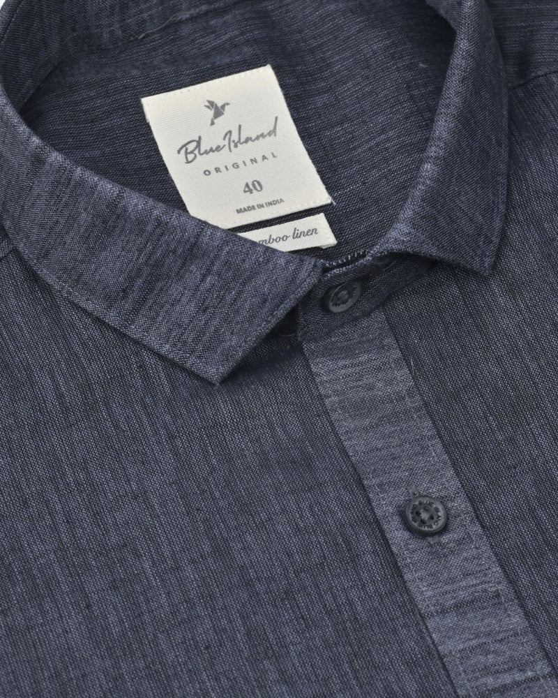 Graphite Grey -Full-Bamboo Linen