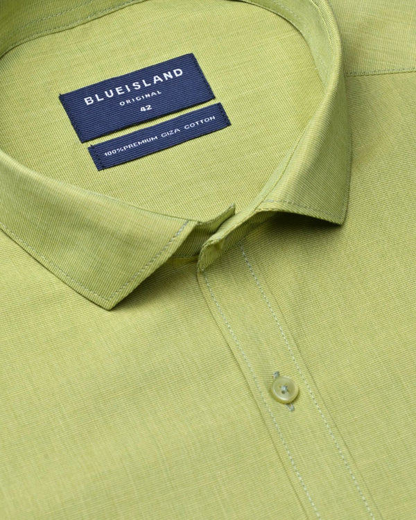 Lime Green Solid - Full-Giza Cotton