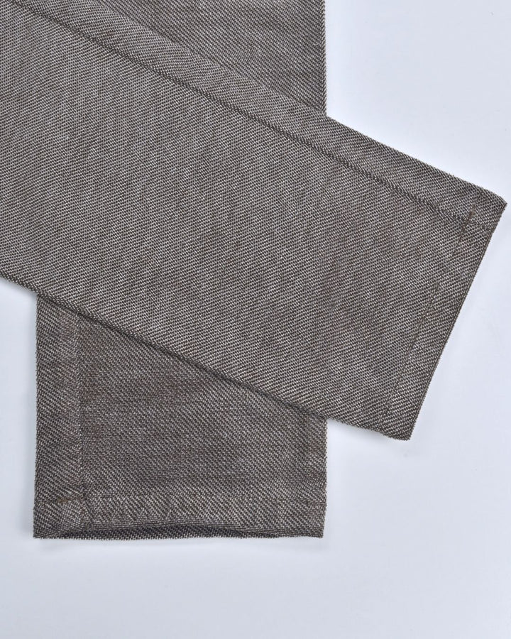 Brown Structured - Corduroy Pant