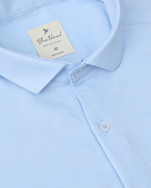Icy Blue - Half Sleeve - Airlite Shirt
