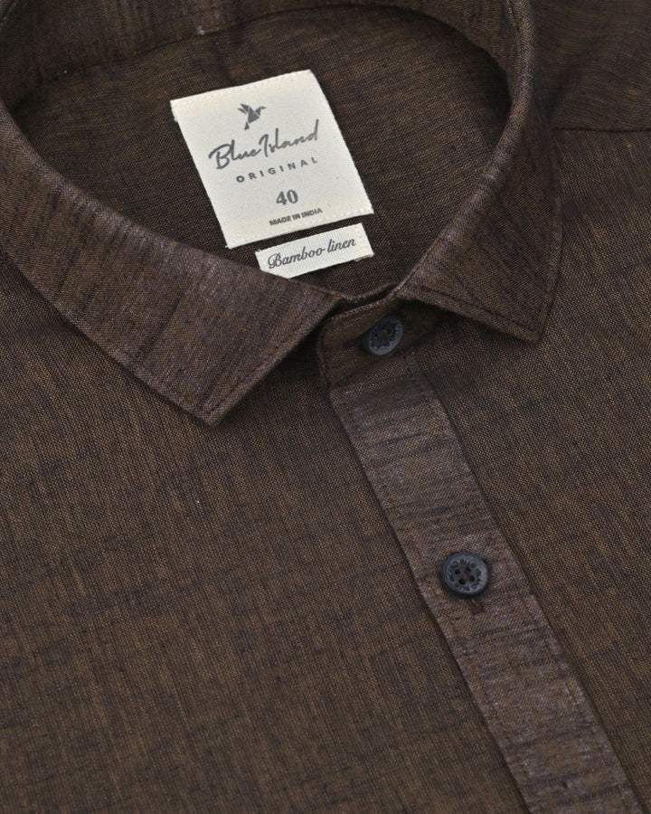 Timber Brown -Full-Bamboo Linen