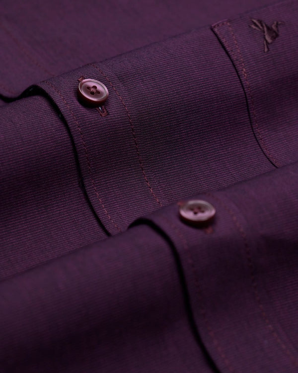 Galaxy Purple Solid - Full-Giza Cotton
