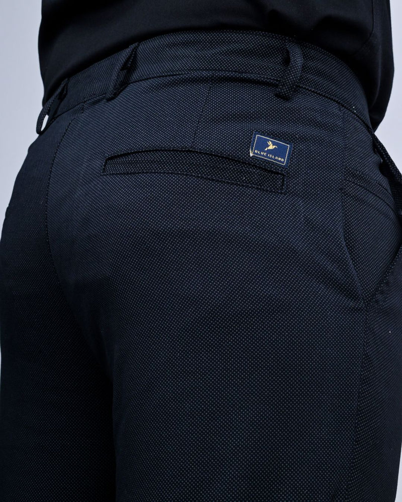 Black Diamond Printed - 2 way stretch - COTTON PANT