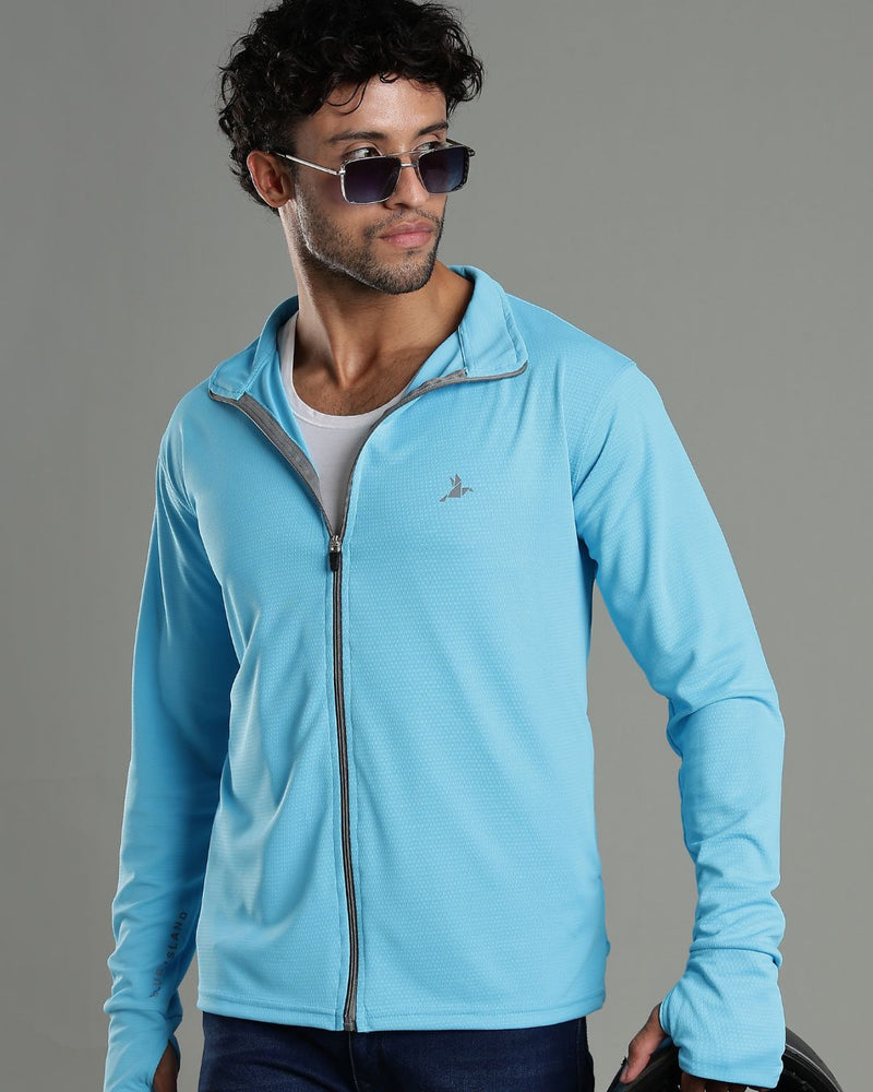 Aqua Blue - Sunblock Jacket