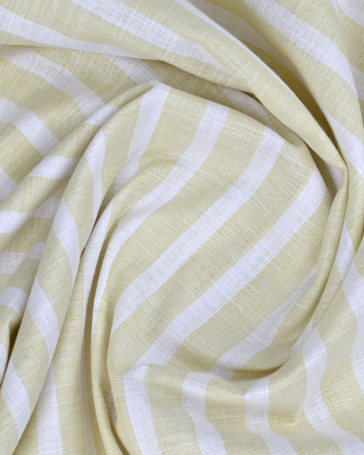 Sandal Broad Stripes -Full-Bamboo Linen