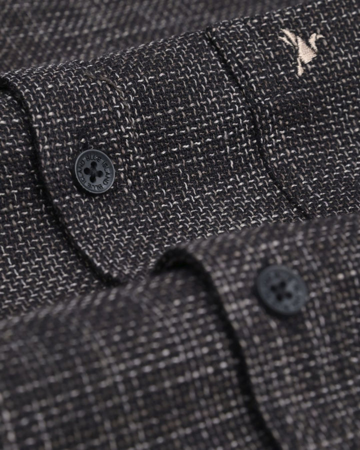 Black Grain Print -Full-Stain Proof