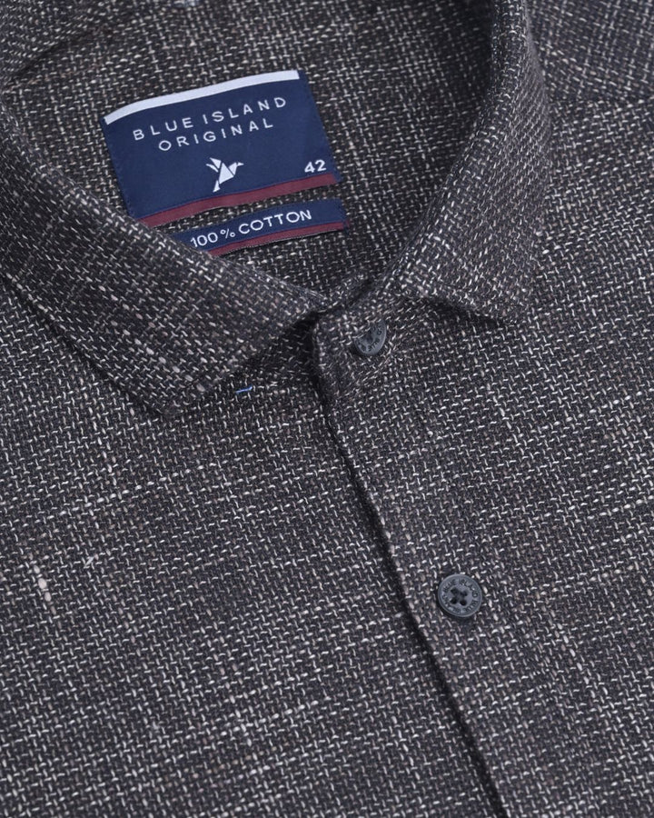 Black Grain Print -Full-Stain Proof