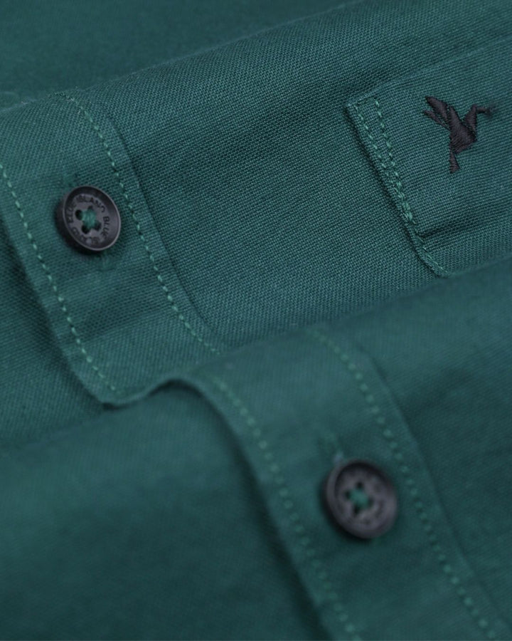 Bottle Green Solid - Full - Pride Shirt