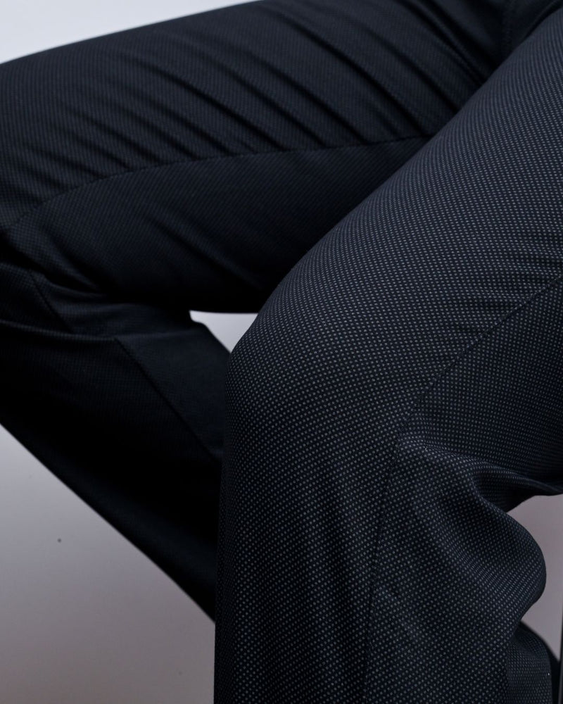 Black Diamond Printed - 2 way stretch - COTTON PANT