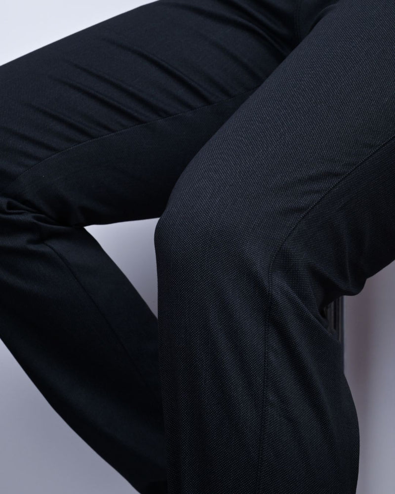 Metal Black Printed - 2 way stretch - COTTON PANT