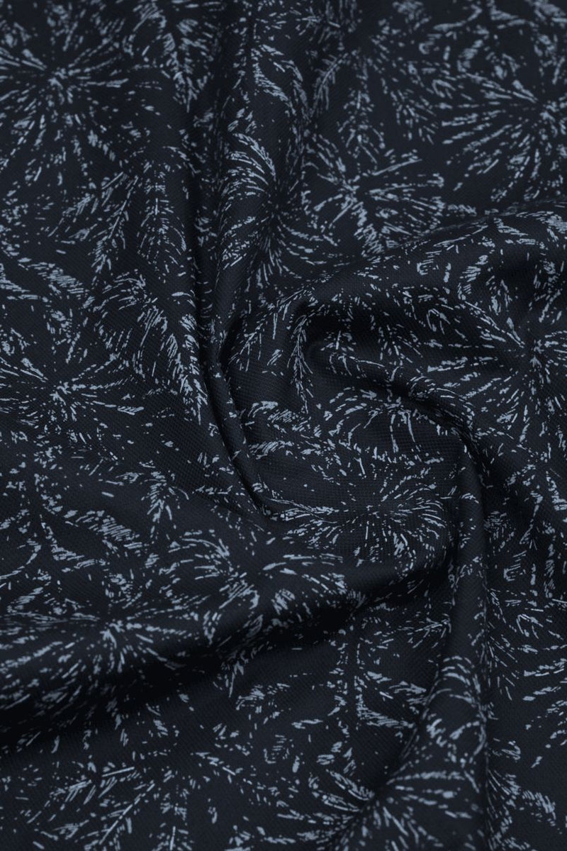 Fossil Black Print -Full-Stain Proof