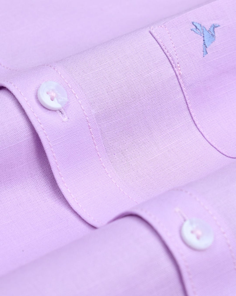 Mild Lavender Solid-Full-Stain Proof