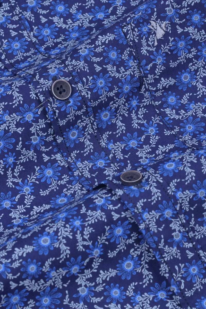 Blue Blossom Print -Full-Stain Proof