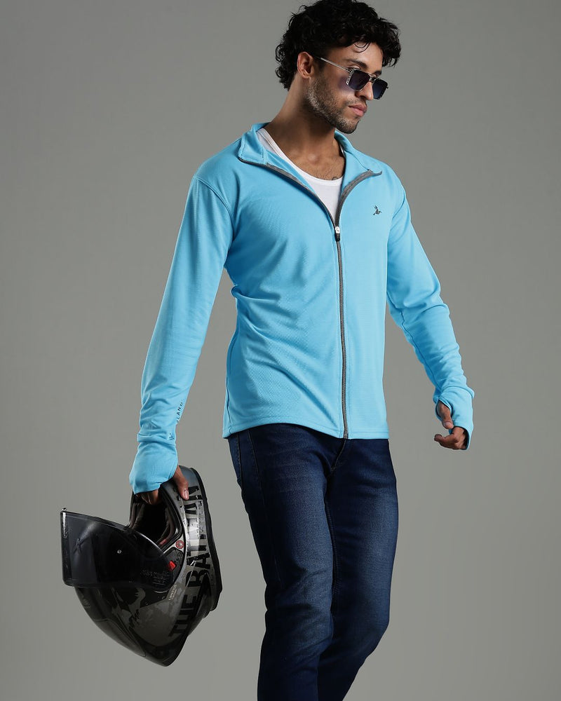 Aqua Blue - Sunblock Jacket