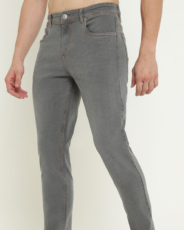 Faded Grey - Denim Jeans