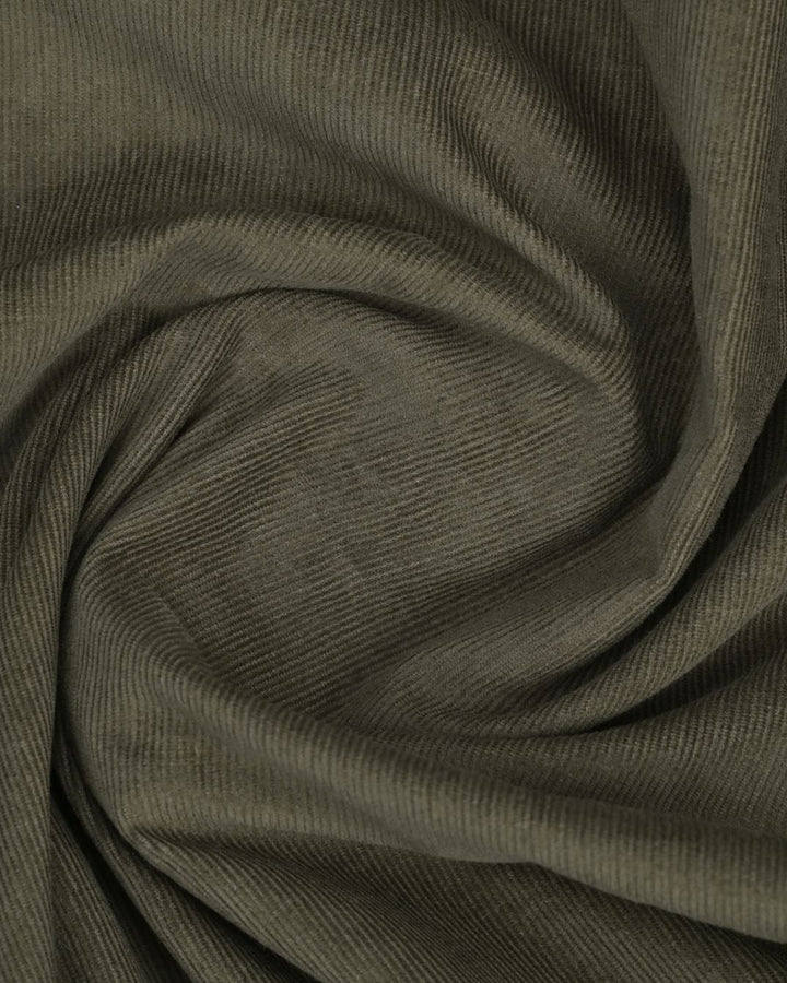 Olive Green - Full-Corduroy Shirt
