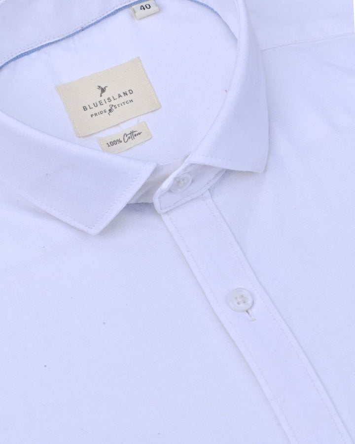 White Solid - Full - Pride Shirt