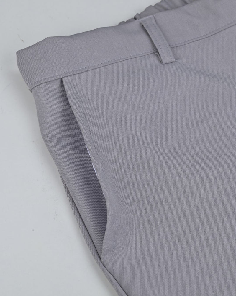 Grey - Wrinkle Free Pant