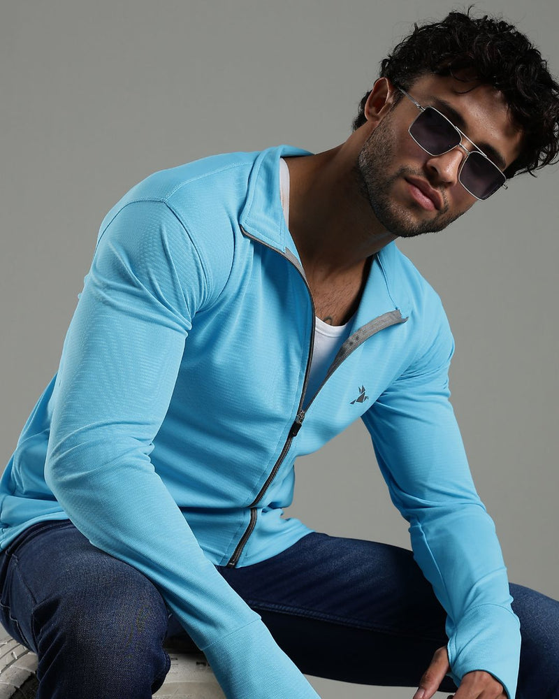 Aqua Blue - Sunblock Jacket