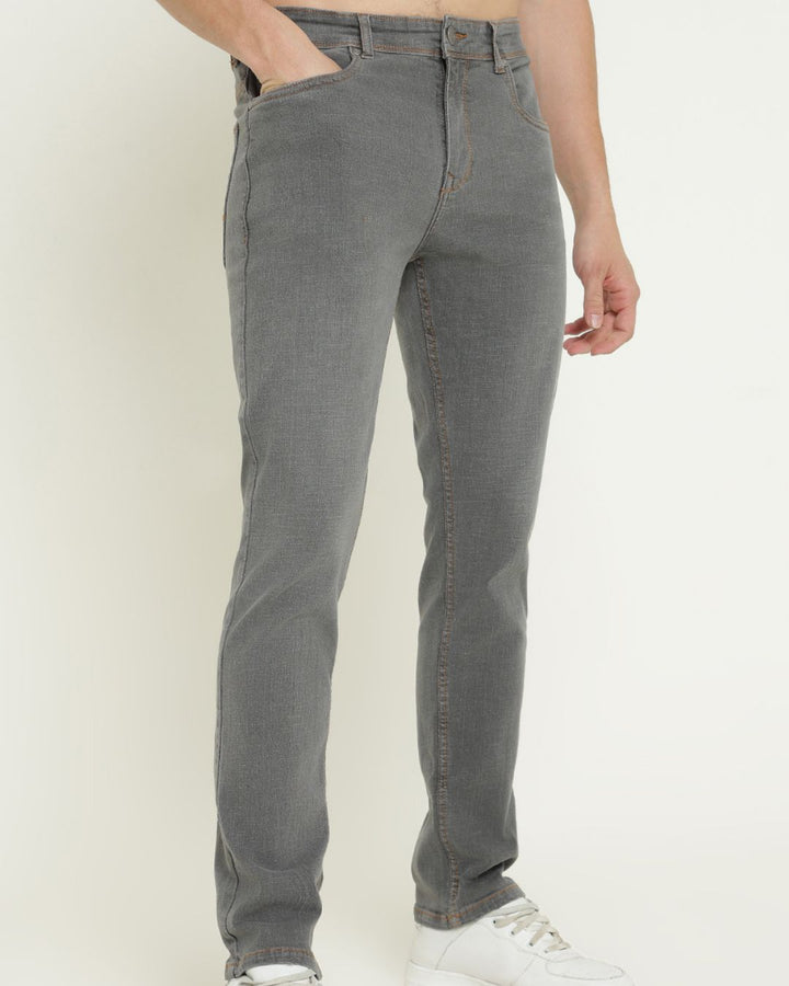 Faded Grey - Denim Jeans