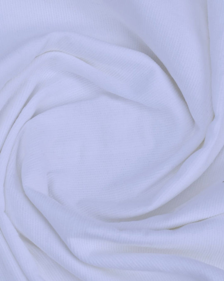 Moon White - Full-Corduroy Shirt