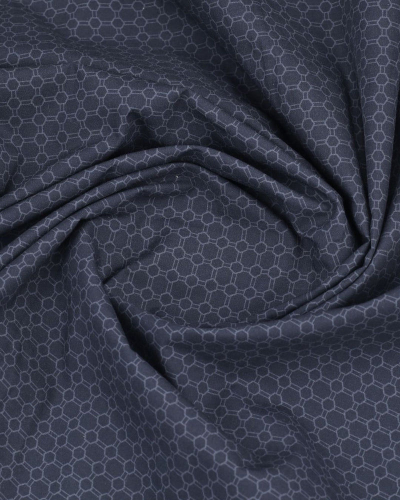 Atomic Grey Print -Full-Stain Proof