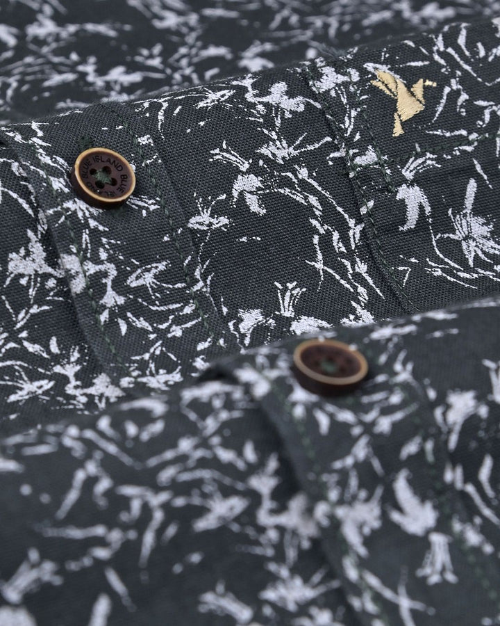 Charcoal Messy Print -Full-Stain Proof