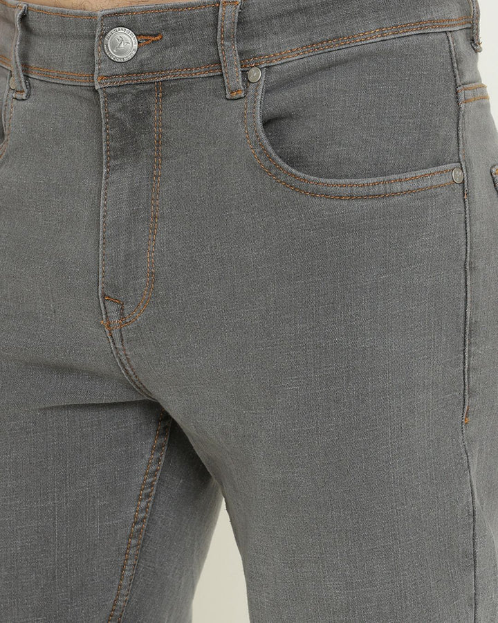 Faded Grey - Denim Jeans
