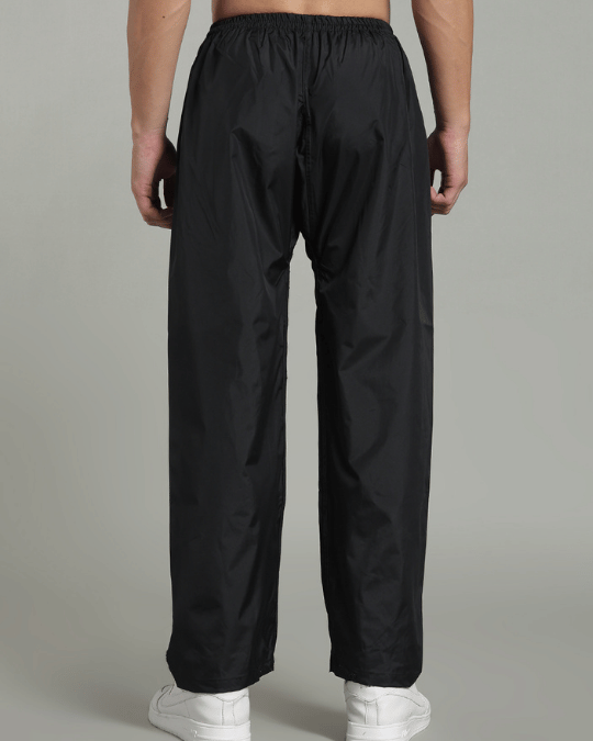 Black with Grey Sleeve - Rain Jacket with Pant & Mobile Pouch