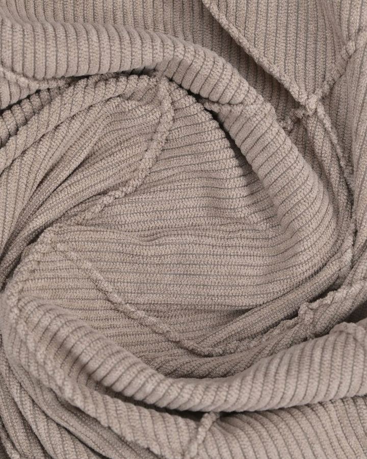 Brown Thread Checks - Full-Corduroy Shirt