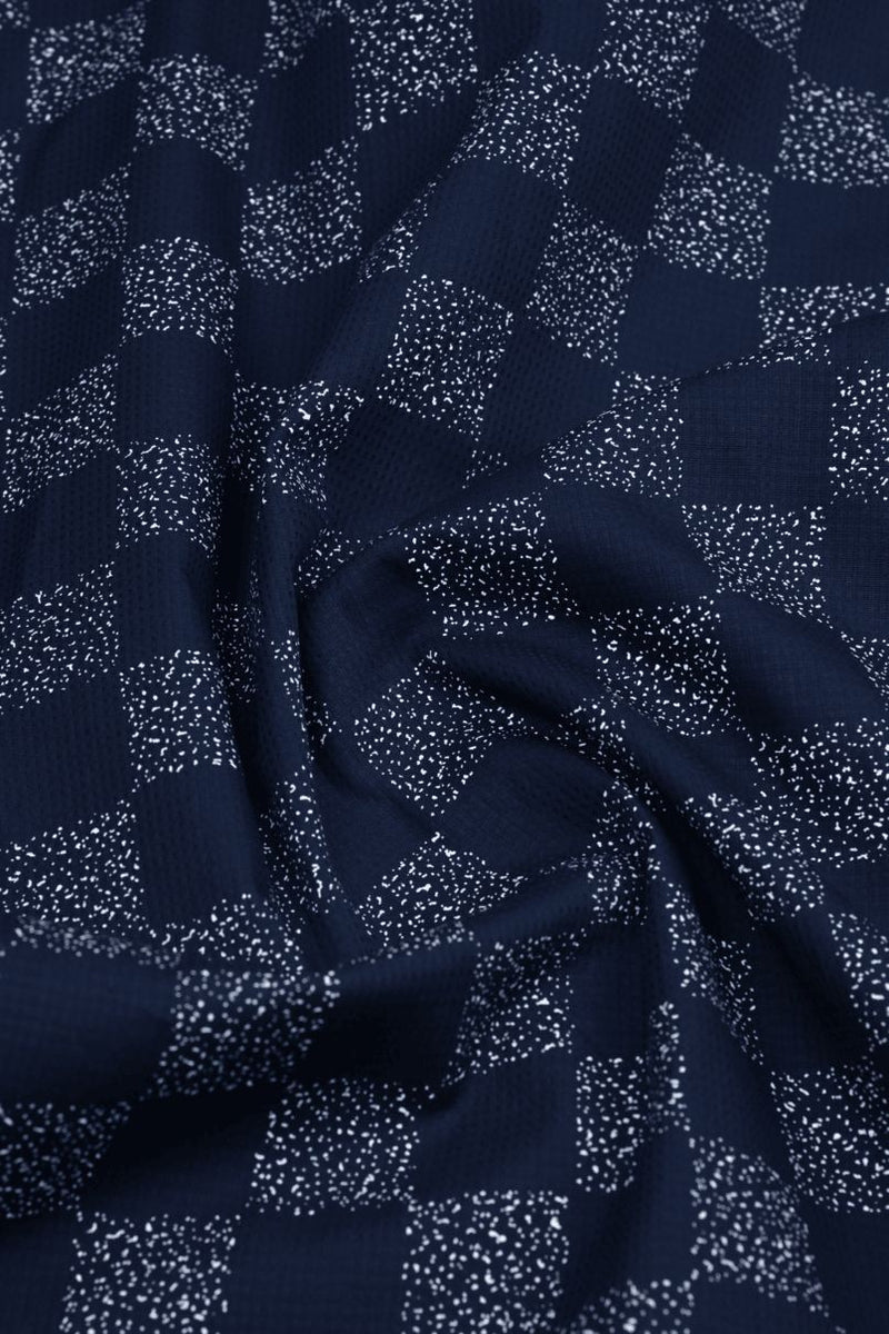 Navy Galaxy Print -Full-Stain Proof