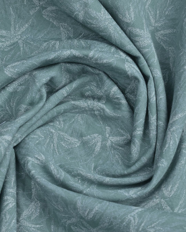 Sage Green Grass Print-Full-Stain Proof