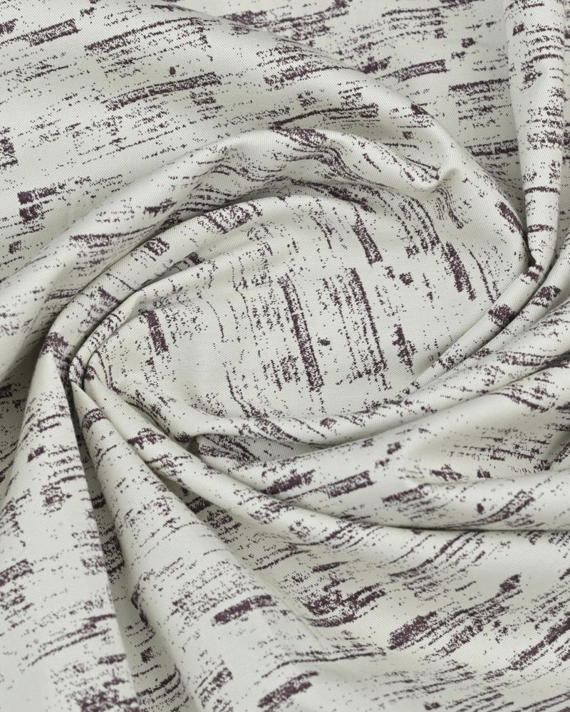 Beige Spray Print -Full-Stain Proof