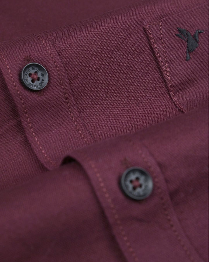 Dark Wine Solid - Full - Pride Shirt