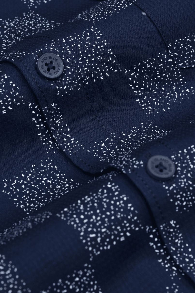 Navy Galaxy Print -Full-Stain Proof
