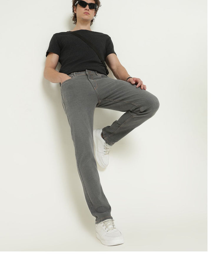 Faded Grey - Denim Jeans